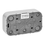 ORNO OR-OE-7206(GS)/W/10 - Контакт, двоен, шуко 2P+E, ToDo, 230V, 16A, външен монтаж, IP20, бял