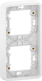 Рамка двойна вертикална IP55 цвят Бял Mureva SE, SCHNEIDER ELECTRIC, MUR39151