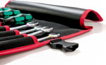 Калъф с пластмасова закопчалка BASIC Roll-Up Case 15 Ш67x33x0,5см синтетичен текстил 15 джоба PARAT, 5990828991