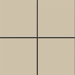 Лицев панел за 4 бутона 30x30 Linea71 Fenix Beige Luxor EKINEX, EK-T4Q-FBL
