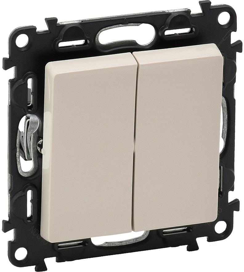 Сериен бутон NO/NC цвят крем Valena Life Legrand, LEGRAND, 752218