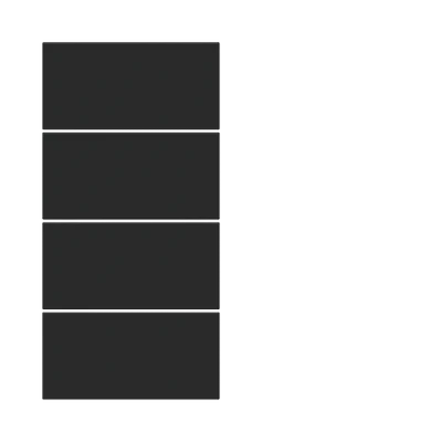 Лицев панел за 4 бутона 30x15 20venti Fenix Black Ingo EKINEX, EK-T4R-20-FNI