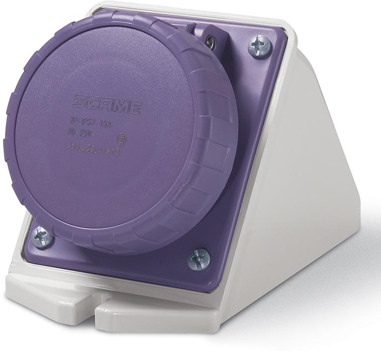 Промишлен контакт 2P 16A 20-25V 50Hz IP67 Scame, SCAME, 535.01610