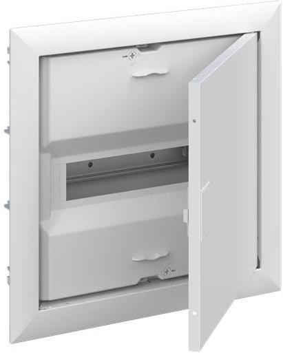 Табло за скрит монтаж ComfortLine 1х12/13 (13) мод. серия UK600 с метална плътна врата IP30 и N и РЕ клеми ABB, 2CPX077840R9999