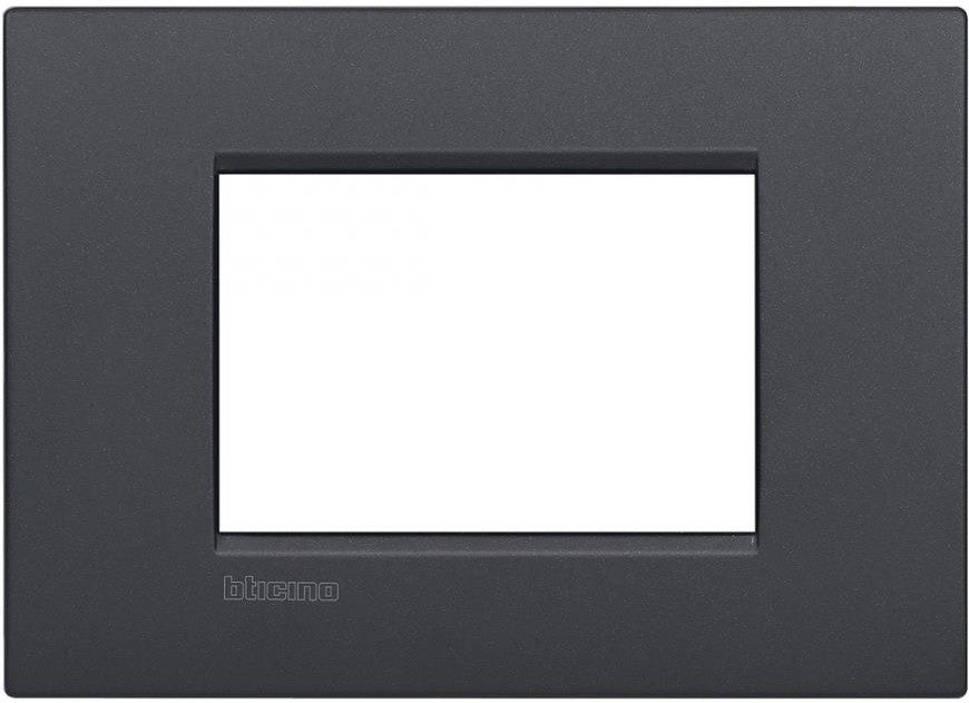 Рамка 3 мод. метална Anthracite AIR LL Bticino, BTICINO, LNC4803AR
