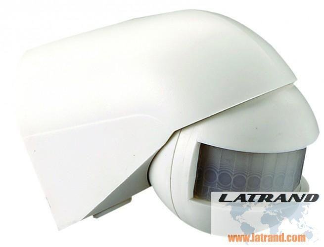 Датчик за движение 180 градуса, IP44, бял - 0681H, GAO