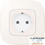 Контакт шуко 16A Smart Valena Allure Перла с рамка Legrand с Netatmo - 752994