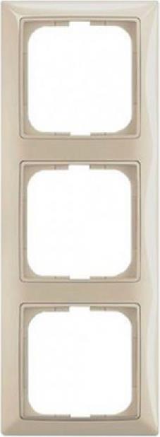 Рамка 3х цвят КРЕМ Basic 55 ABB /до изчерпване/, ЛИКВИДАЦИЯ, 2CKA001725A1486