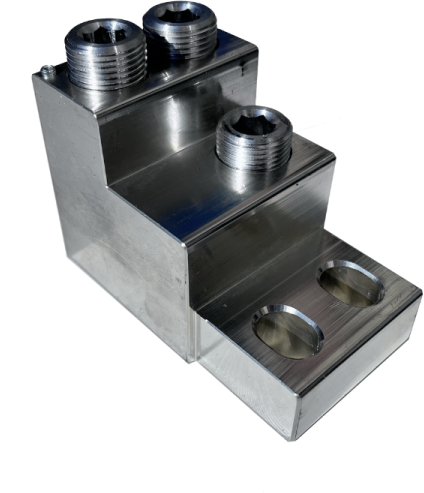 Неизолиран конектор към устройство OTH300-3 3xAl/Cu 70-300 mm² h64mm 1250A 690V MOREK, MAC3300A14