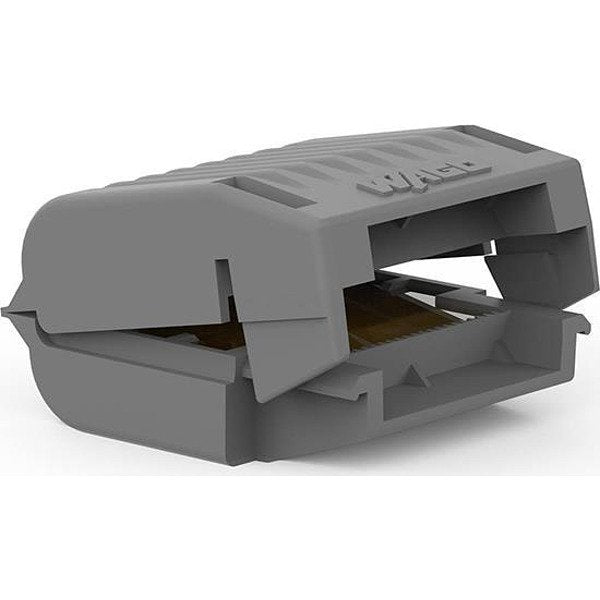 Кутия с гел GelBox Wago за клема до 4мм2, IP x8, 33.6x17.8x32мм, сива, 207-1331 - K9749661