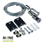 Висящи проводници за магнитни релси X-LINE, черни, DPM, MTL-S-PD-B