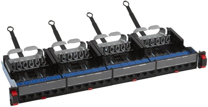 Панел 19" 1U Cat.6 UTP 24x RJ45 зареден LCS3 Legrand, LEGRAND, 33760