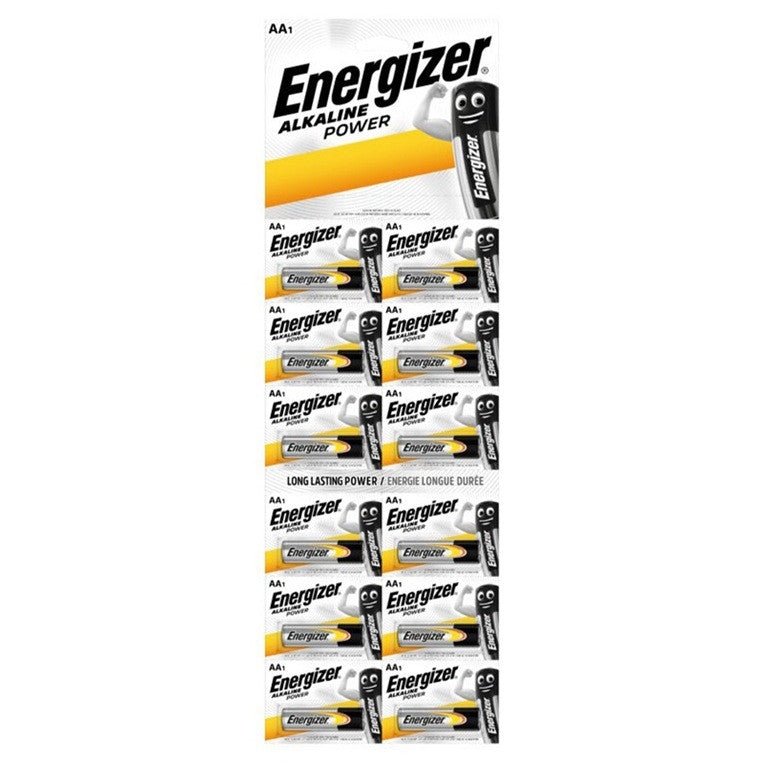 БЛИСТЕР 12 БРОЯ БАТЕРИИ ENR ALKALINE POWER AA BP1X12 SG H EU ENERGIZER