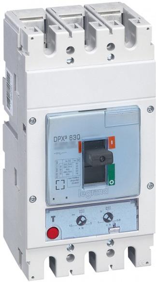 Автомат DPX3 630 TM 3P 630A 70кA регулируем (In x 0.8...1) Legrand, LEGRAND НИСКО НАПРЕЖЕНИЕ, 422032