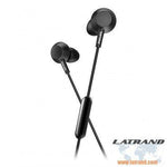 Слушалки Philips TAE4105BK/00, In ear, С микрофон, Черен - TAE4105