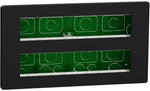 Моноблок за скрит монтаж 2x10 мод. цвят Антрацит Unica System+ SE, SCHNEIDER ELECTRIC, NU171054