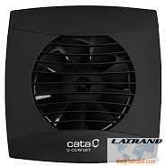 Вентилатор U Comfort-10 ф100мм 110м3/ч/ч, 8W, 26dB комплект с клапа цвят Черен CATA - UC-10 Black