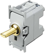 Еднополюсен ключ 16A цвят Злато Edge TEM, SP10PG
