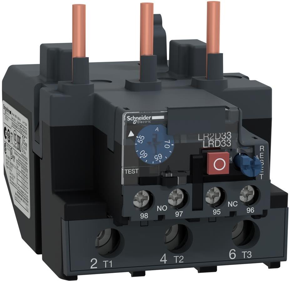 Термична защита TeSys D 55...70A 1NO-1NC (LC1D80-D95) SE, SCHNEIDER ELECTRIC НИСКО НАПРЕЖЕНИЕ, LRD3361