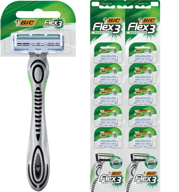 САМОБРЪСНАЧКА FLEX 3 SENSITIVE К 10 BIC