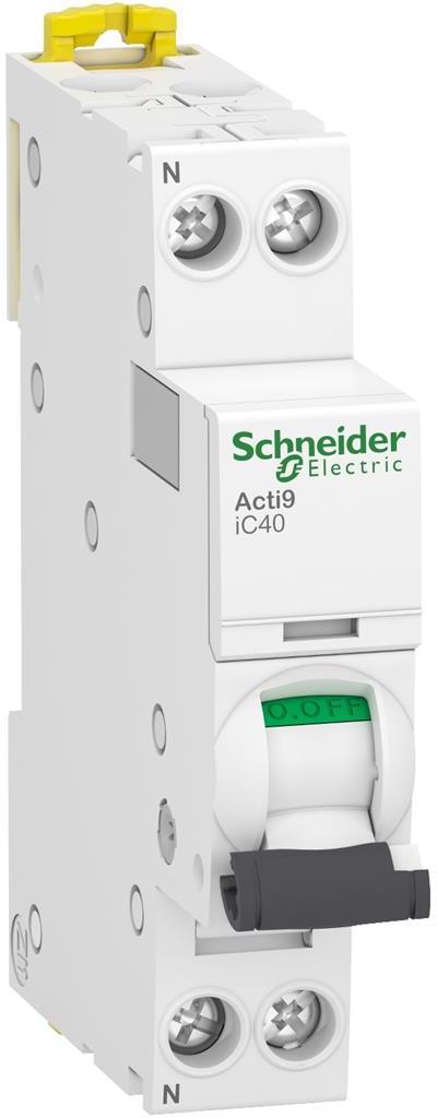 Автоматичен прекъсвач Acti 9 iC40 1P+N 16A крива C 4.5kA SE, SCHNEIDER ELECTRIC НИСКО НАПРЕЖЕНИЕ, A9P52616