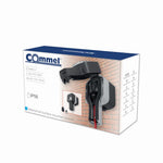 Контакт шуко за открит монтаж IP56 при включен консуматор цвят Антрацит Commel, COMMEL, C043-810