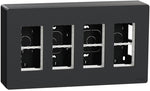 Моноблок за открит монтаж 4x4 мод. цвят Антрацит Unica System+ SE, SCHNEIDER ELECTRIC, NU124454