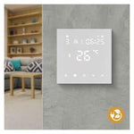 Термостат за ел. подово отопление 1…70 °C с LCD дисплей 16A за вграждане бял Wi-Fi GoSmart EMOS