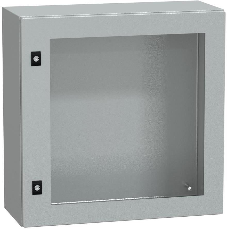 Метално табло 600x600x250мм БЕЗ плоча със стъклена врата IP66 Spacial CRN SE, SCHNEIDER ELECTRIC НИСКО НАПРЕЖЕНИЕ, NSYCRN66250T