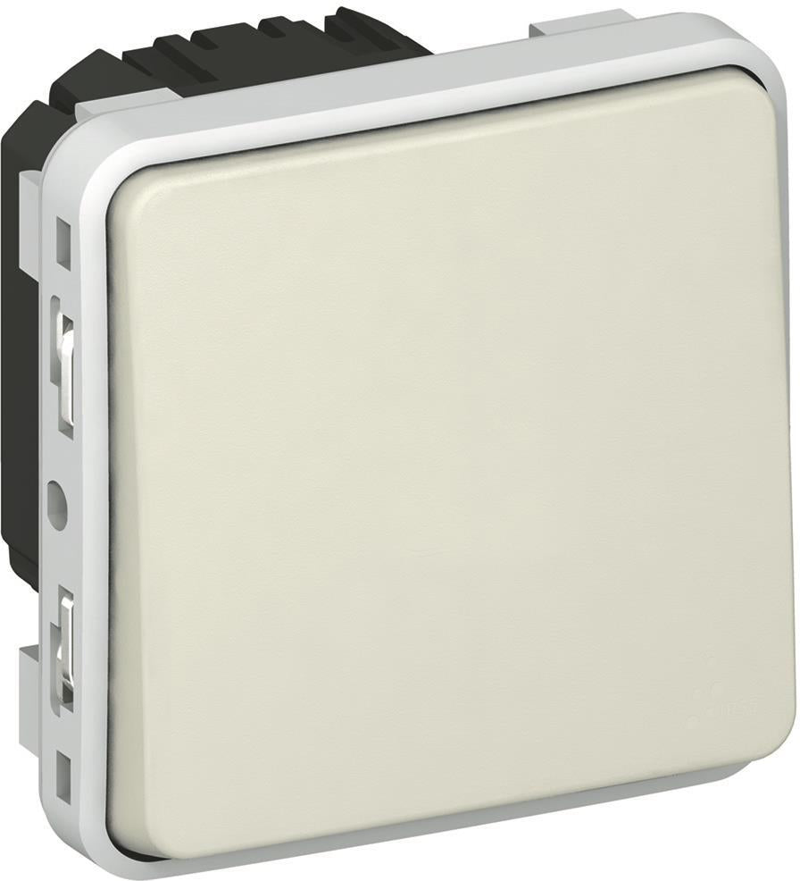 Бутон за вграждане IP55 цвят Бял Plexo Legrand /до изчерпване/, LEGRAND, 69630