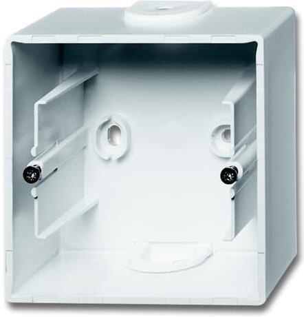 Конзола единична за открит монтаж цвят БЯЛ Basic 55 ABB, 2CKA001799A0974