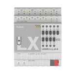 Актуатор щори с ръчно управление и входове J4-6 4х 6A 4DIN LUXORliving Theben, KNX, 4800451