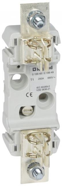 Основа за ножови стопяеми предпазители 1P 250А NH1 Legrand, LEGRAND НИСКО НАПРЕЖЕНИЕ, 19948
