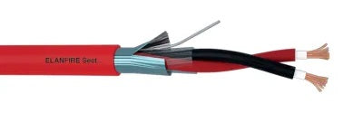 Кабел 2х1.5+S LSZH Cca червен – 100m PH120 ELAN, КАБЕЛИ, 282151R