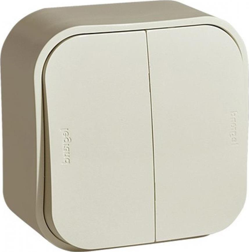 Сериен ключ IP21 открит монтаж цвят Крем Forix Legrand , LEGRAND, 782432