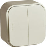 Сериен ключ IP21 открит монтаж цвят Крем Forix Legrand , LEGRAND, 782432