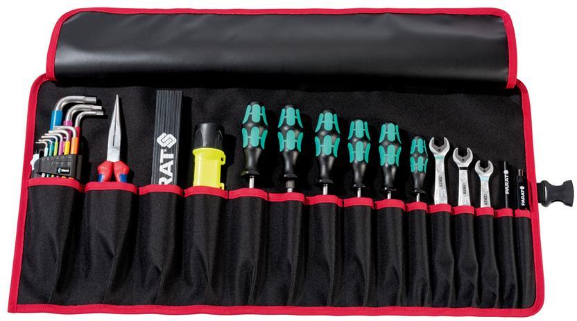 Калъф с пластмасова закопчалка BASIC Roll-Up Case 15 Ш67x33x0,5см синтетичен текстил 15 джоба PARAT, 5990828991