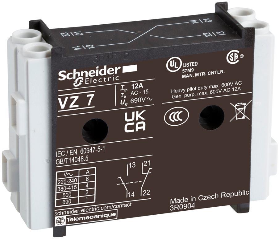 Контактен блок 1NO+1NC TeSys Vario SE, SCHNEIDER ELECTRIC НИСКО НАПРЕЖЕНИЕ, VZ7