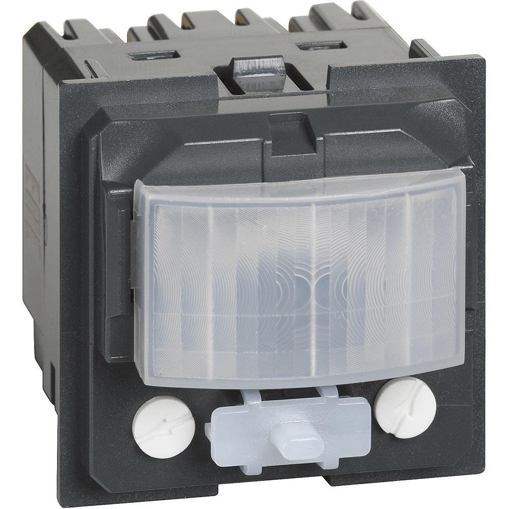 Датчик за движение PIR, 120°, обхват D4m @ h=1.2m, LED ≤ 100W, с ключ, без неутрала, 2 мод. Living Now Bticino-K4430