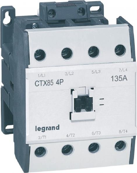 Контактор CTX3-85 4P 45kW (85A AC-3) 230V 50/60Hz Legrand, LEGRAND НИСКО НАПРЕЖЕНИЕ, 416456