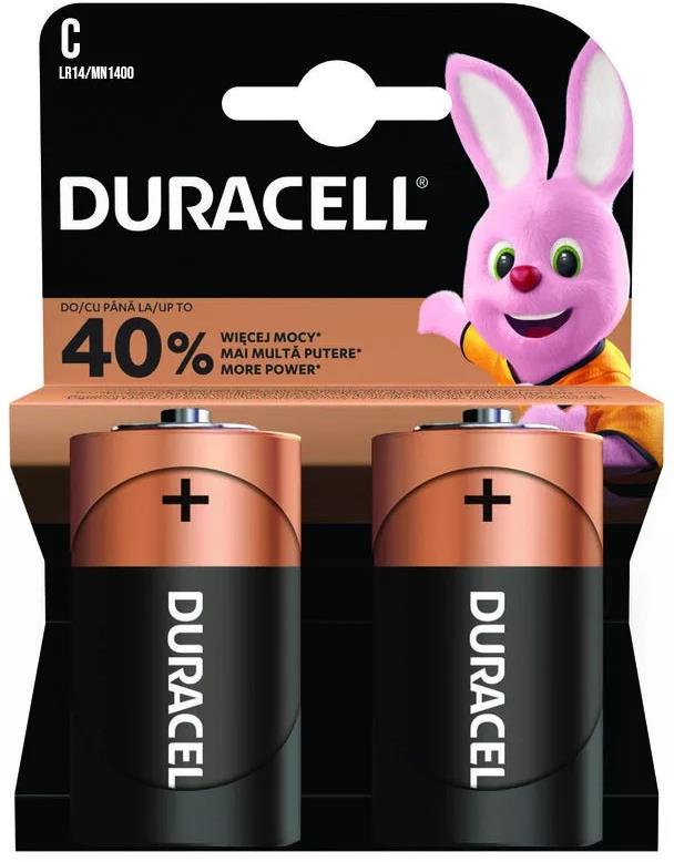 Батерия C 1.5V LR14 Duracell, DURACELL, DURC