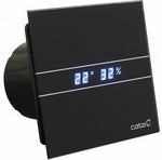 Вентилатор E-100GTHBK HYGRO ф100мм, цвят Черен, 115м3/ч, 8W, 31dB CATA - C00900602