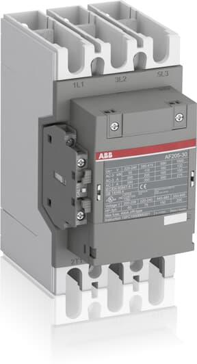 Контактор AF205-30-11 3P 110kW (205A AC-3) 1NO+1NC 100...250V 50/60Hz ABB, 1SFL527002R1311