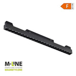 Линейна магнитна лампа за релсова система M-LINE, черна, 24 W, 1900 lm, 4000 K, DPM, MTL-SPL-24W-B