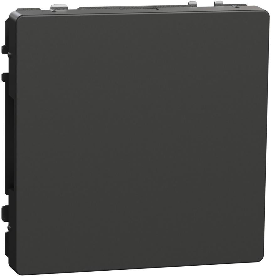 Празен модул с лицев панел цвят Антрацит System Design Merten SE, SCHNEIDER ELECTRIC, MEG4075-6034