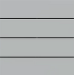 Лицев панел за 4 бутона хоризонтално 60x15 Linea71 Fenix Grey Ephesus EKINEX, EK-T4R-FGE