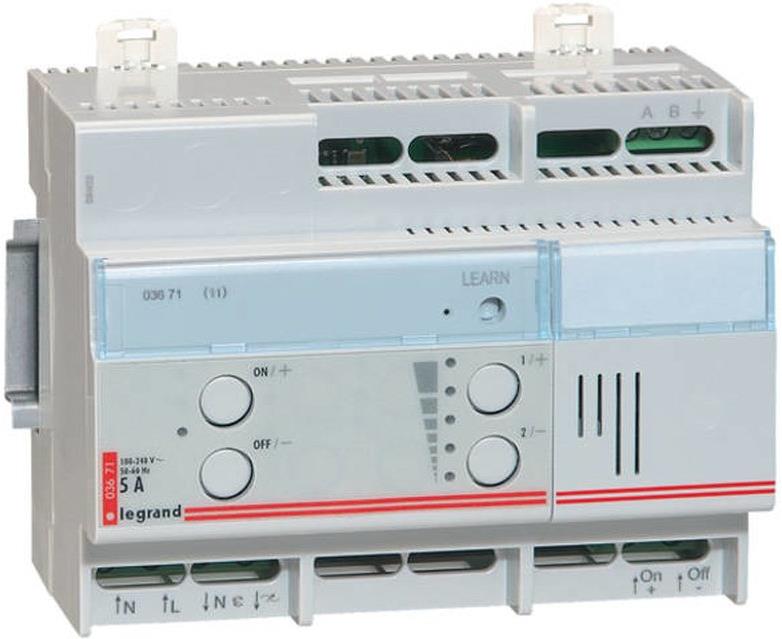 Димер R=100-1000W L=100-1000VA DIN 6 мод. Legrand, LEGRAND НИСКО НАПРЕЖЕНИЕ, 3671