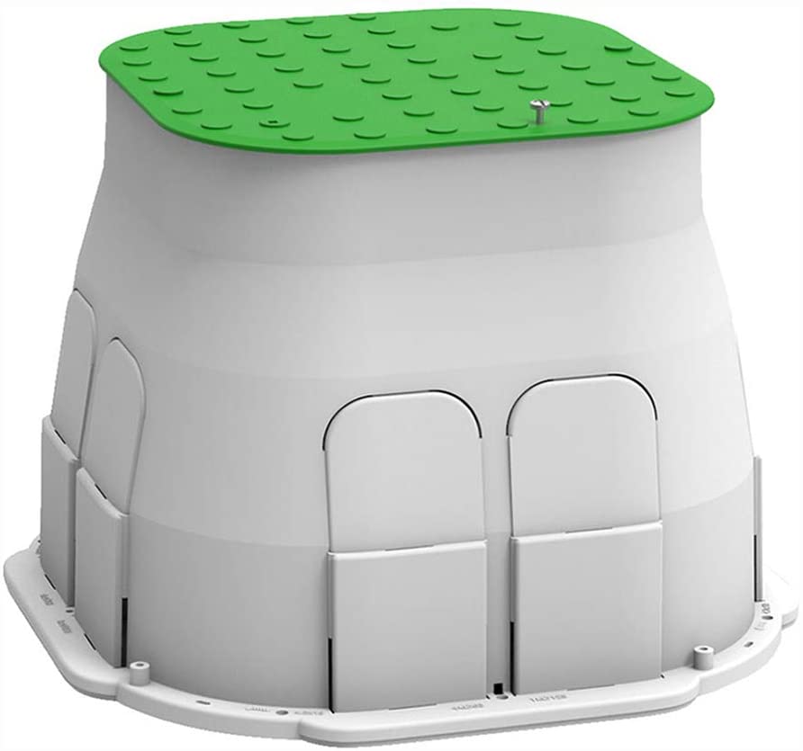 Шахта DRAINbox 230х230мм h=230мм капак 500кг ЗЕЛЕН Arnocanali, ARNOCANALI, PB3030V