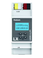 Системен интерфейс IP1 гейтуей 2DIN LUXORliving Theben, KNX, 4800495