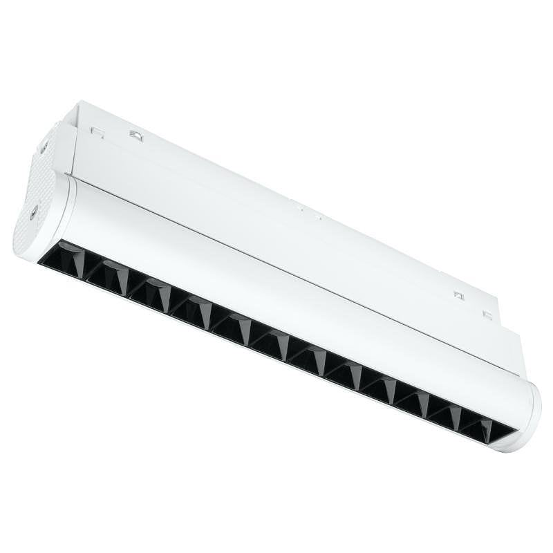 Линейна лампа с магнитна релса, регулируема M-LINE, бяла, 12 W, 960 lm, 4000 K, DPM, MTL-NRS-12W-W